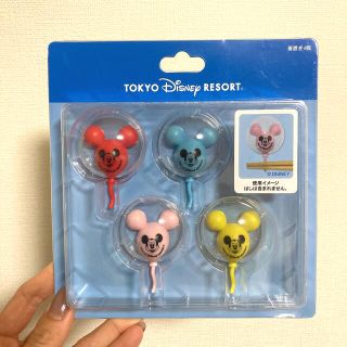 ディズニー(Disney)の新品 東京ディズニーリゾート 風船 バルーン 箸置きセット(キャラクターグッズ)