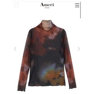 アメリヴィンテージ(Ameri VINTAGE)のAmeri タイダイ柄シアートップス(カットソー(長袖/七分))