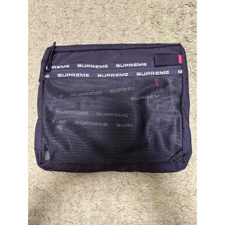 シュプリーム(Supreme)のSupreme Organizer Pouch Set 黒(セカンドバッグ/クラッチバッグ)