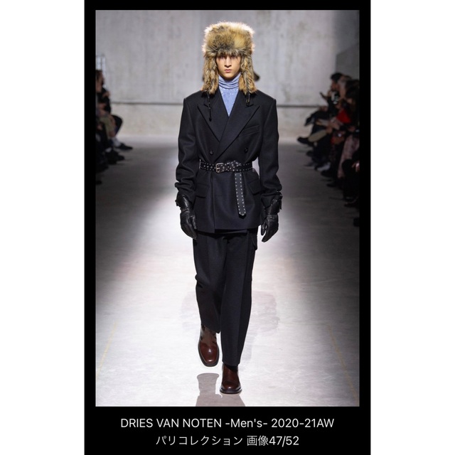 DRIES VAN NOTEN 20aw テーラードジャケット脇下身幅48cm