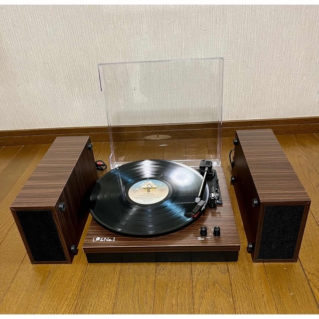 LP&NO.1 Bluetooth・ビニールレコードプレーヤー　中古品