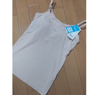 ユニクロ(UNIQLO)のエアリズム　汗取りパット付　ブラトップ(タンクトップ)