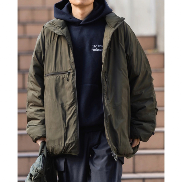 Ennoy エンノイ HOODIE フーディ パーカー NAVY XLトップス