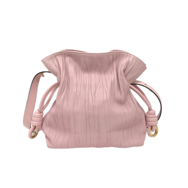 LOEWE - ロエベ フラメンコ ノットスモール プリーツ レザー LOEWE - ロエベ フラメンコ ノットスモール プリーツ レザー