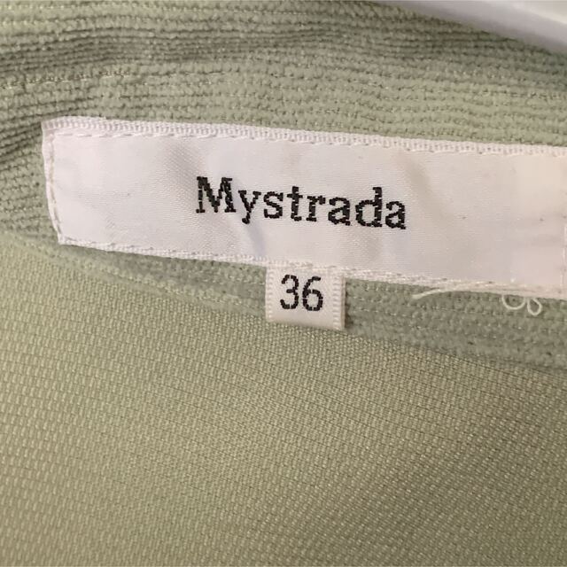 【美品】Mystrada コーデュロイセットアップ ミント 36(Sサイズ) 6