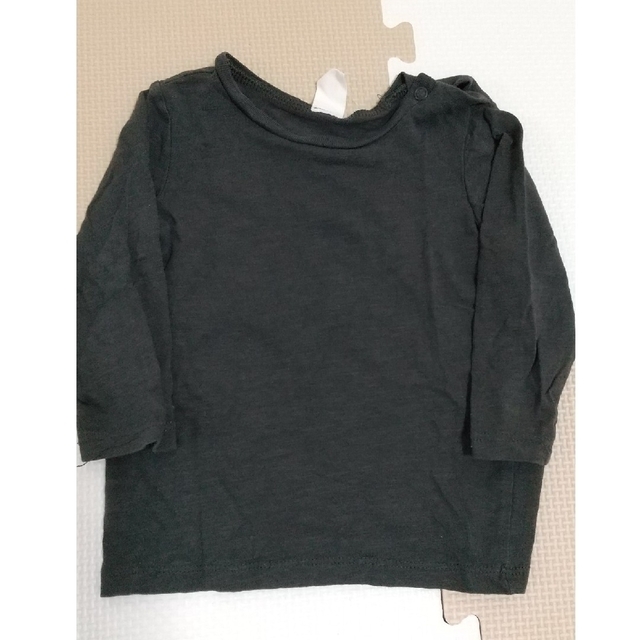 H&M(エイチアンドエム)の【ちゃんまん様】H&M、無印 長袖Tシャツ 5枚 キッズ/ベビー/マタニティのベビー服(~85cm)(Ｔシャツ)の商品写真