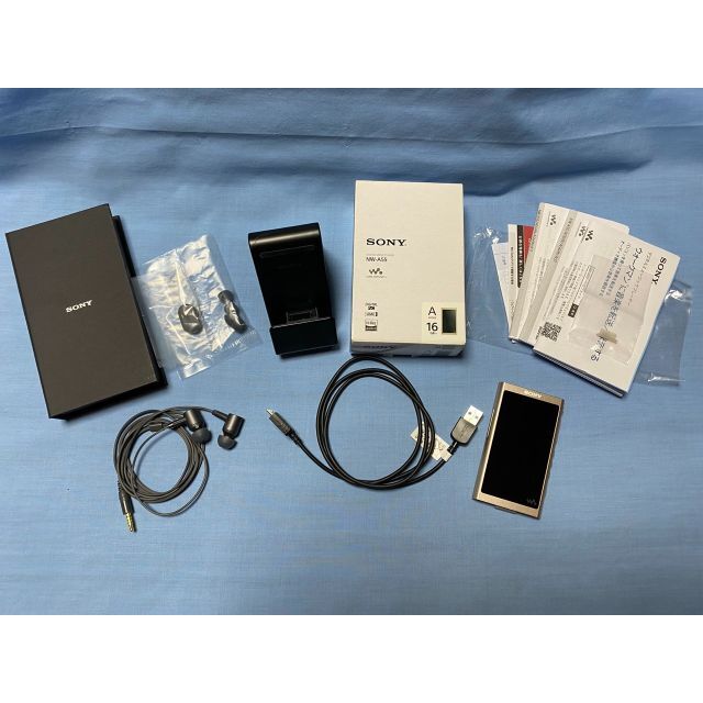 オーディオ機器SONY NW-A55(N), IER-NW500N, STD-NWU10(B)