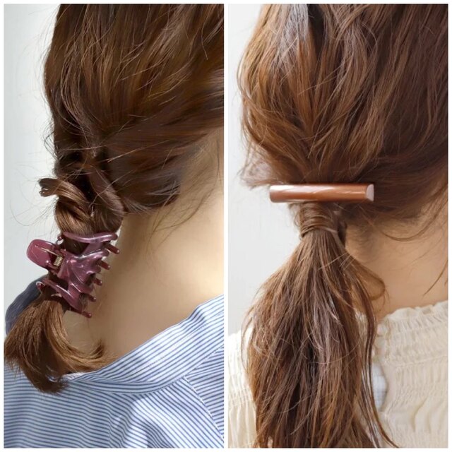 アネモネ バレッタ+ヘアクリップ 2点セット | フリマアプリ ラクマ