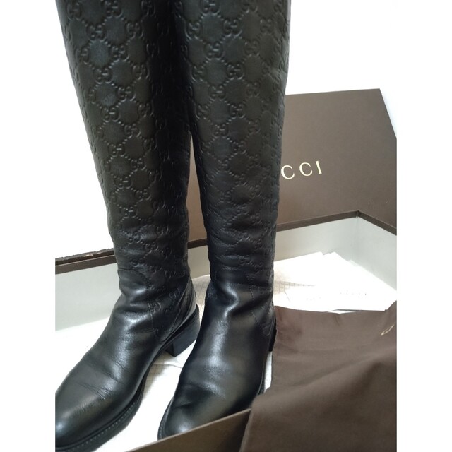 高評価のクリスマスプレゼント Gucci - ロングブーツ グッチ ブーツ