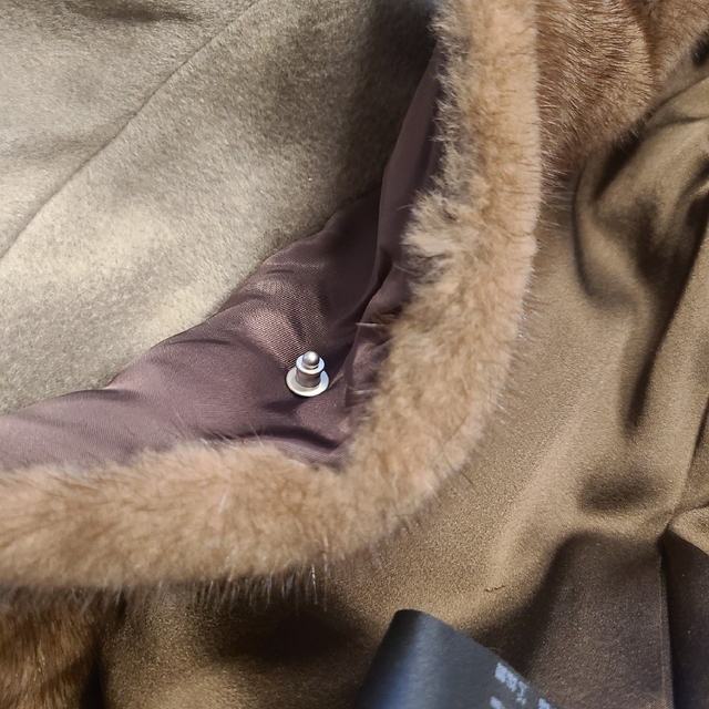 FOXEY(フォクシー)のドーナツ様専用🌹FOXEY DAISY LIN カシミヤ×ミンクファーコート レディースのジャケット/アウター(毛皮/ファーコート)の商品写真