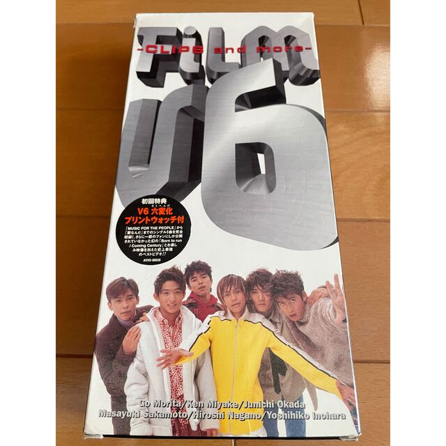 V6(ブイシックス)のFilm V6 （VHS） エンタメ/ホビーのDVD/ブルーレイ(ミュージック)の商品写真