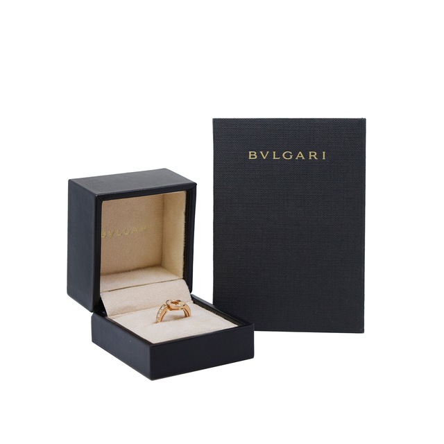 BVLGARI(ブルガリ)のSALE!!日本限定 BVLGARI ブルガリ  ブルガリブルガリ K18PG ダイヤ  AN855854  レディース リング・指輪 レディースのアクセサリー(リング(指輪))の商品写真