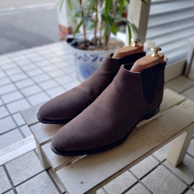 Crockett&Jones(クロケットアンドジョーンズ)のビザルノシューツリー付 美品 クロケット＆ジョーンズ CRANFORD 8.5 メンズの靴/シューズ(ドレス/ビジネス)の商品写真