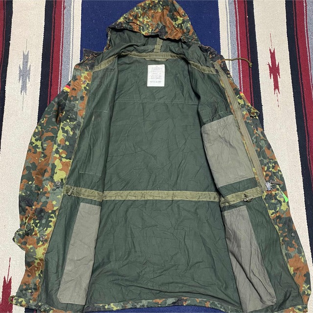 90s 古着 ヴィンテージ リフレクターパーカー ドイツ軍 デジタルカモ