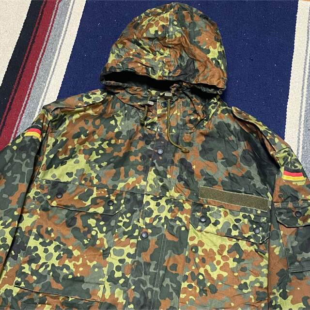 90s 古着 ヴィンテージ リフレクターパーカー ドイツ軍 デジタルカモ