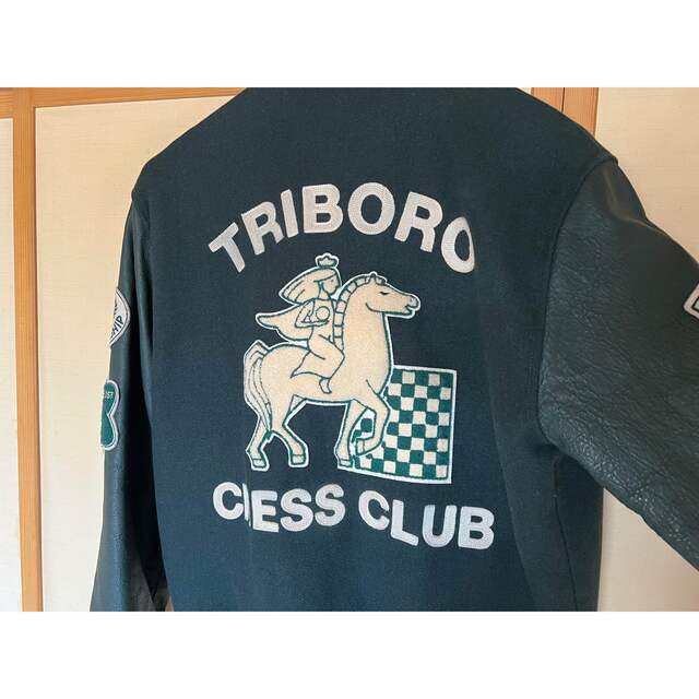 Aime Leon Dore Chess Club Varsity Jacket Green