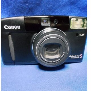 ■■ケン様専用■■Canon AutoBoy S BIACK フィルムカメラ(フィルムカメラ)