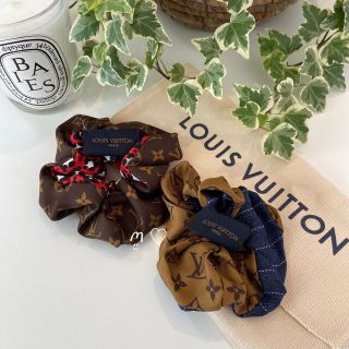 限定価格セール!ヘアアクセサリーLOUIS VUITTON - ルイヴィトン シュシュ・ビーマインドフル ヘア