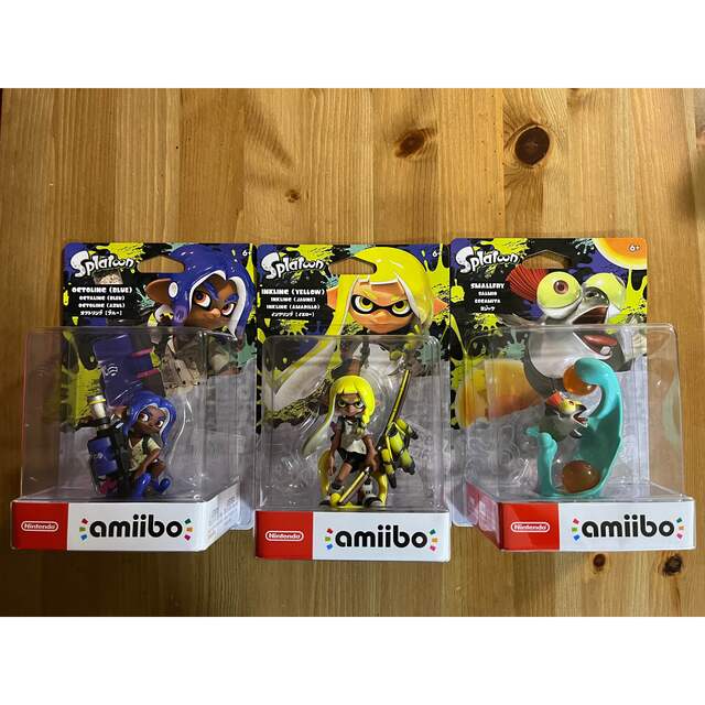 Splatoon3 スプラトゥーン3 amiibo 3つセット