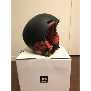 バートン(BURTON)の【超美品】anon(アノン) スノーボード ヘルメット キッズ(ウエア/装備)