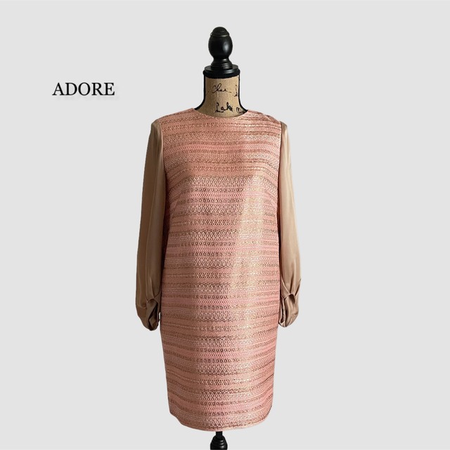 ADORE アドーア ツイードワンピース