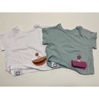 ジーユー(GU)のGU シナぷしゅ コラボ Tシャツ(Ｔシャツ)