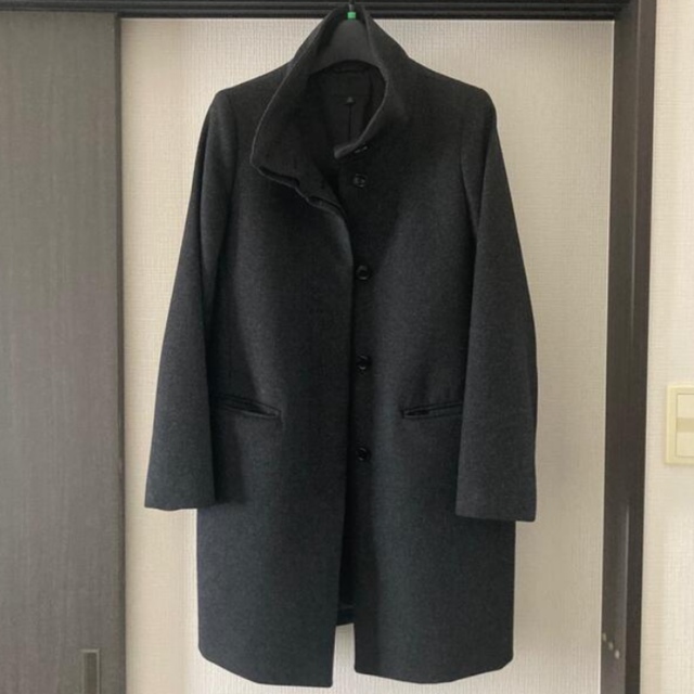 UNIQLO(ユニクロ)のウールカシミヤスタンドカラーコート　UNIQLO レディースのジャケット/アウター(ロングコート)の商品写真
