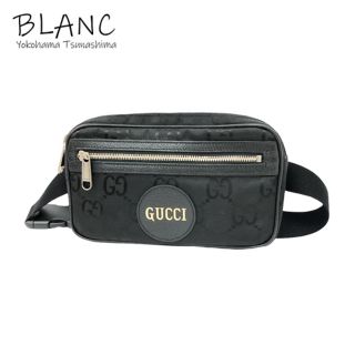 グッチ(Gucci)のグッチ Gucci Off The Grid ベルトバッグ GGナイロン ブラック ‎631341 ボディバッグ(ボディーバッグ)