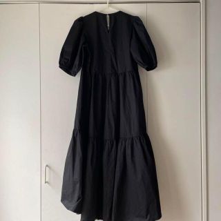 9 ZARA ザラ BASIC ベーシック ブラックティアードワンピース