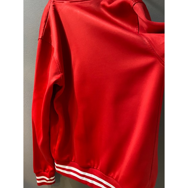 carhartt(カーハート)の古着 ビンテージ 90s CARHARTT カーハート ジャージ 赤 ジャケット メンズのジャケット/アウター(ブルゾン)の商品写真