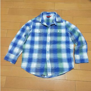 ギャップキッズ(GAP Kids)の【120】GapKids★ギャップキッズ★長袖★チェックシャツ★ネルシャツ★上着(ブラウス)