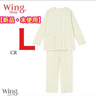 ウィング(Wing)のワコールwing sleep ウイング 小さなフラワー柄  あったかパジャマ　Ｌ(パジャマ)