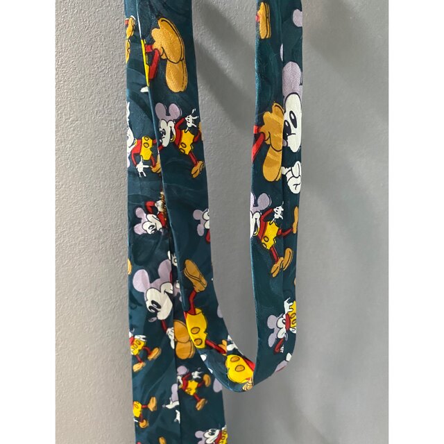 ビンテージ 90s ミッキーマウス シルク silk ネクタイ 美品 希少