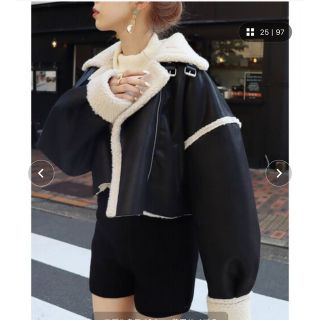 EVRIS - ショートボアブルゾンの通販 by s shop|エヴリスならラクマ