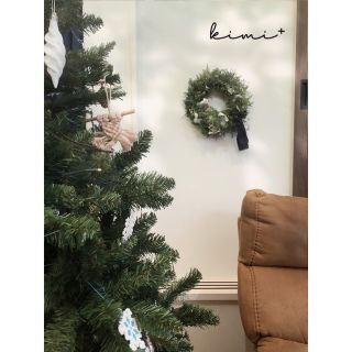 グリーンリース✳︎クリスマスリース✳︎クリスマス(ドライフラワー)