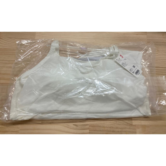 UNIQLO(ユニクロ)の【2枚セット】新品　ユニクロ　ヒートテックブラキャミソール＋　3XL ホワイト レディースのトップス(キャミソール)の商品写真