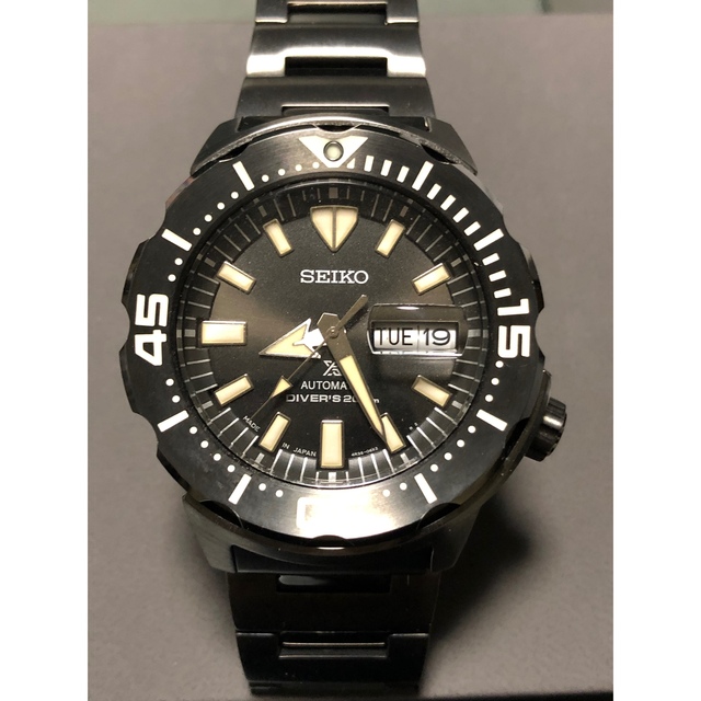 流通限定 黒仕様 新古らSEIKO PROSPEX DIVERS SBDY037 