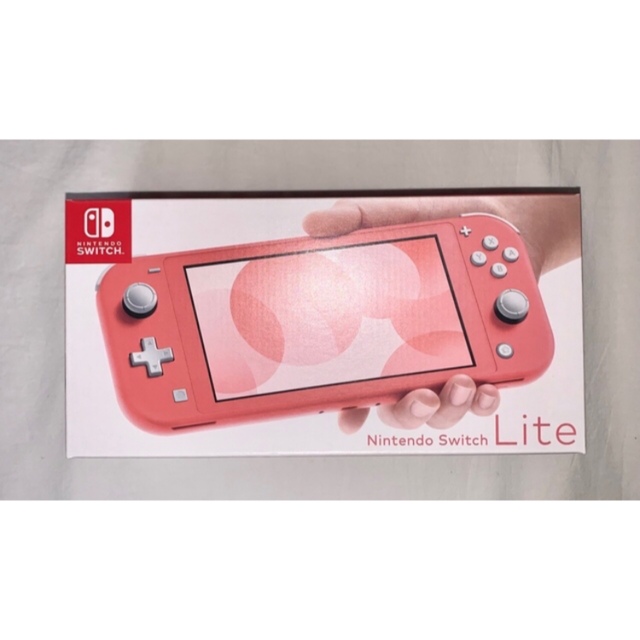 Nintendo Switch Lite コーラルピンク 新品未開封-