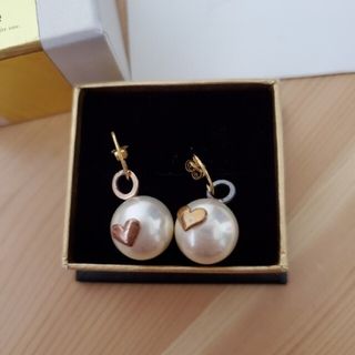 エテ(ete)の◇ete◇貝パール♡ハートピアス♡(ピアス)