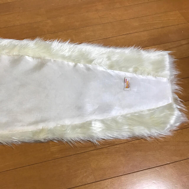 フェイクファー ショール ストール ラメ糸入り 成人式 卒業式 レディースの水着/浴衣(和装小物)の商品写真