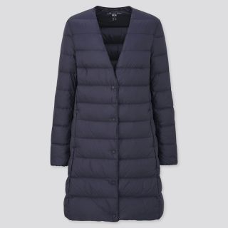 UNIQLO - 【美品】UNIQLO ウルトラライトダウン ロングコート ダイヤ