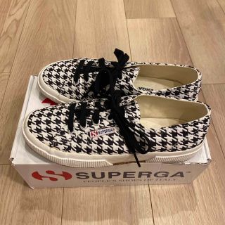 スペルガ(SUPERGA)のスペルガ ウィメンズ 千鳥柄スニーカー(スニーカー)