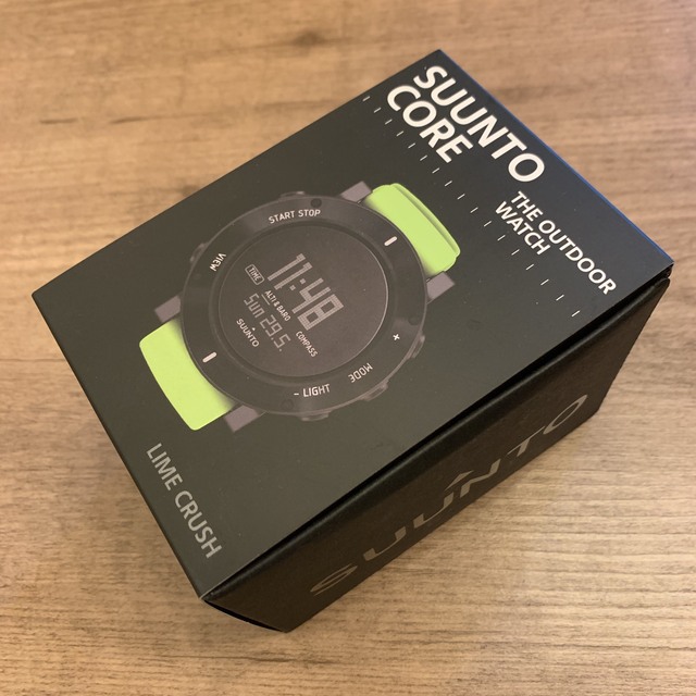 SUUNTO(スント)の【新品未使用】廃盤希少品　スント SUUNTO CORE LIME CRUSH  メンズの時計(腕時計(デジタル))の商品写真