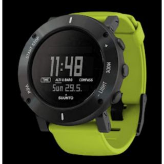 スント(SUUNTO)の【新品未使用】廃盤希少品　スント SUUNTO CORE LIME CRUSH (腕時計(デジタル))