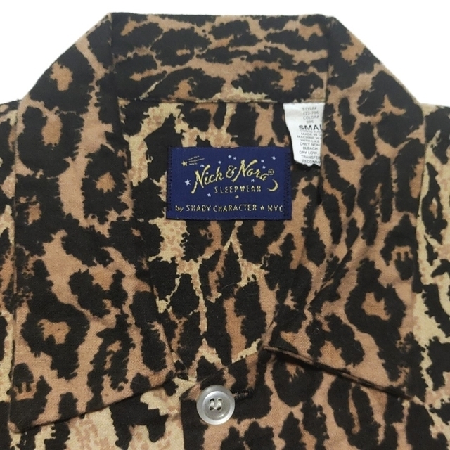 XL 80s 90s Nick\u0026Nora レオパード柄 パジャマ パンツ | gulatilaw.com
