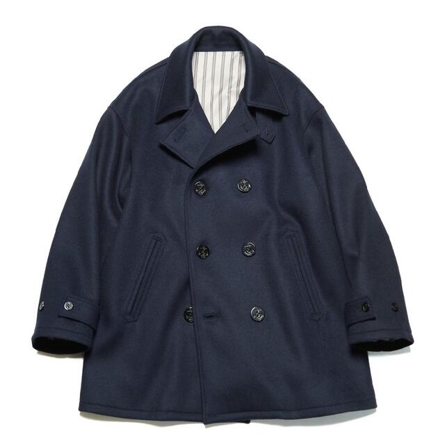 半額以下22aw ue「OVERSIZED PEA COAT」 3(L) 新品