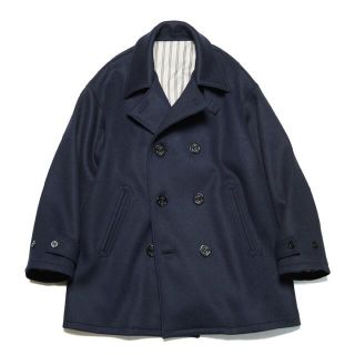 半額以下22aw ue「OVERSIZED PEA COAT」 3(L) 新品ピーコート ...