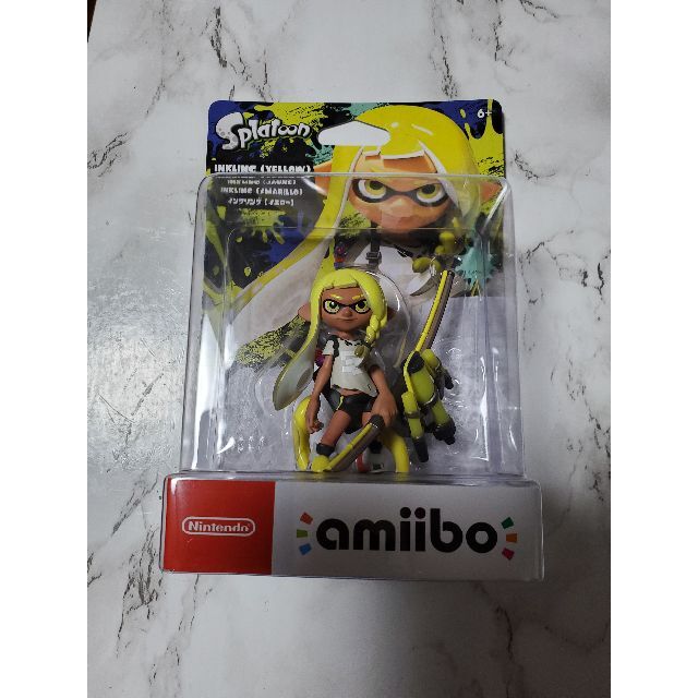 任天堂(ニンテンドウ)の新品  未開封 スプラトゥーン3 amiibo インクリング  イエロー エンタメ/ホビーのフィギュア(アニメ/ゲーム)の商品写真