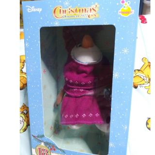 ディズニー(Disney)のDisneyクリスマスオーナメントくじ「ぬいぐるみオーナメント賞-オラフ」(キャラクターグッズ)