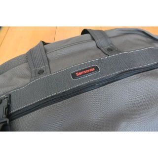 サムソナイト(Samsonite)の美品☆人気サムソナイトグレースーツバッグ☆専用ハンガー2本付ショルダーストラップ(トラベルバッグ/スーツケース)